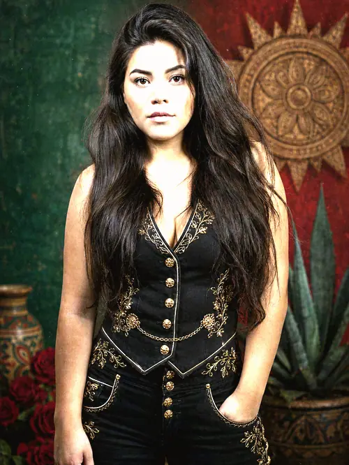 Retrato de prensa de la cantante, cedido por Julieta.